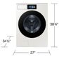 Samsung Bespoke 5.3 Cu. Ft. Front Load Washer in Dark Steel, , large