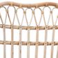 Baxton Studio Bajo Arm Chair in Natural Brown, , large