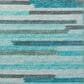Dalyn Rug Company Sedona Striped 2"3" x 10" Poolside Indoor/Outdoor Performance Runner, , large