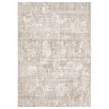 Dalyn Rug Company Rhodes RR3 7"10" x 10" Taupe Area Rug, , large