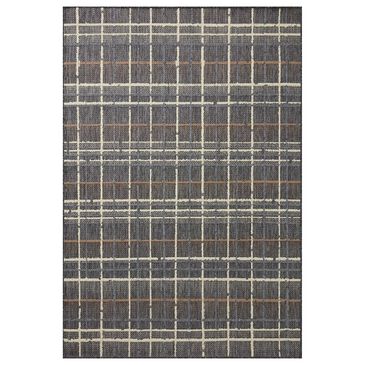 Loloi Rainier 2"3" x 7"7" Charcoal and Multicolor Runner, , large