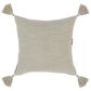 Classic Home Carve 18" Square Throw Pillow in Natural, , large