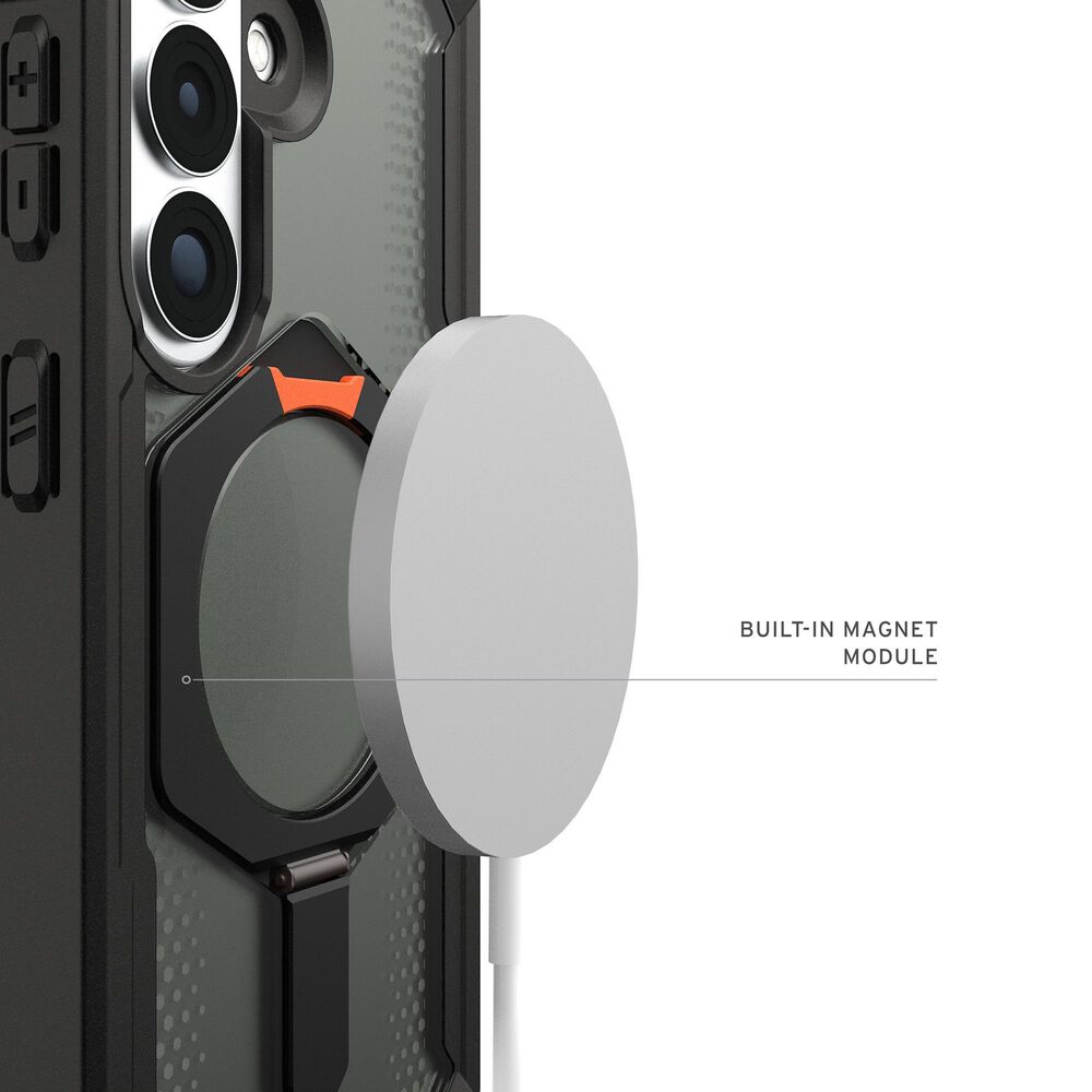 UAG Plasma XTE Case with Magnet for Samsung Galaxy S26 Plus in Black and Orange, , large