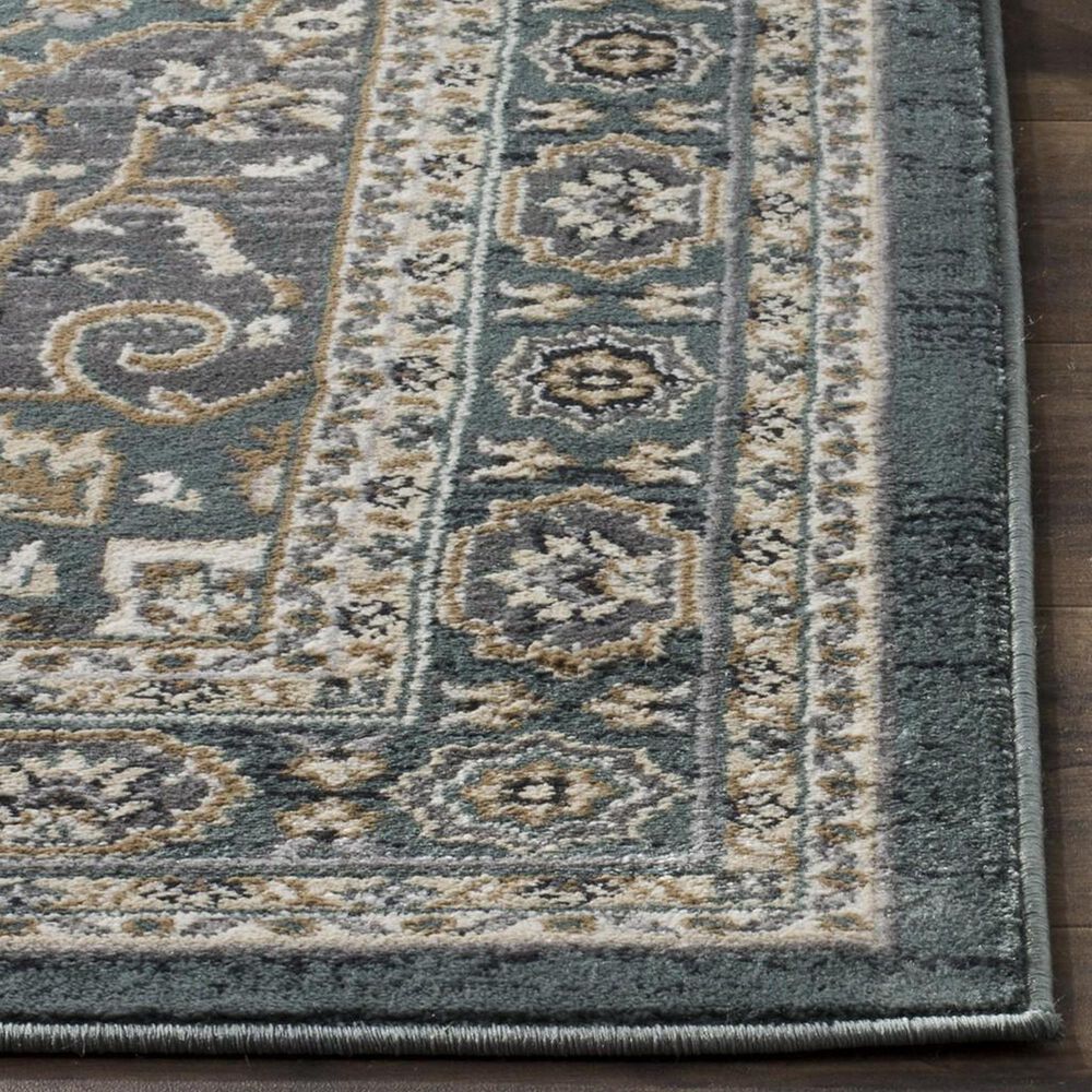 Safavieh Lyndhurst 6&#39; x 9&#39; Teal and Grey Area Rug, , large