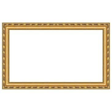 Frame My TV 50" Deco Premiere Bezel for Samsung the Frame TV in Ornate Gold, , large