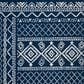 Safavieh Tulum 6"7" Dark Blue Area Rug, , large
