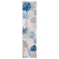 Safavieh Cabana CBN831F 2" x 12" Grey and Blue Indoor/Outdoor Performance Runner, , large