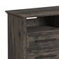 Mayberry Hill Park Ridge 71" TV Console without Fireplace Insert in Charcoal, , large