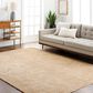 Surya Masterpiece MPC-2316 Beige, Tan and Medium Brown 6"7" x 9"6" Area Rug, , large