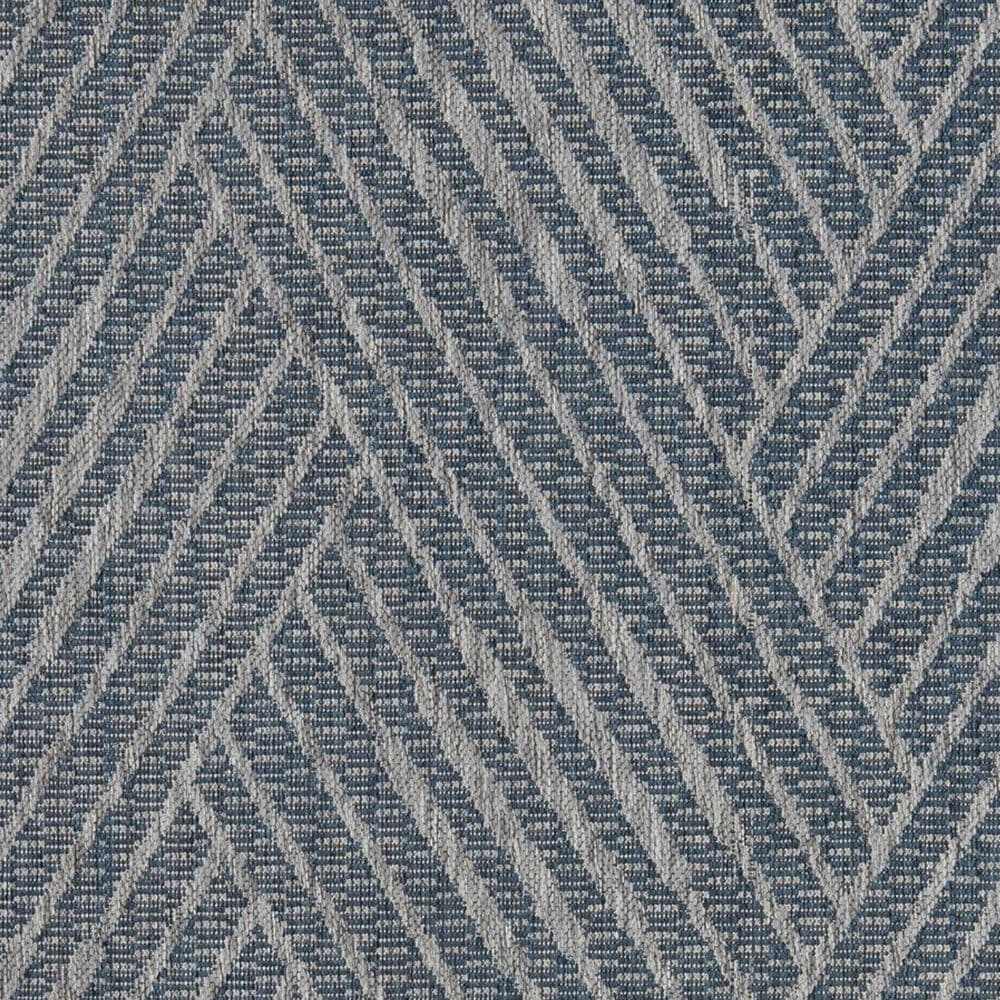 Amer Rugs Maryland Geometric 8&#39; x 10&#39; Blue Area Rug, , large