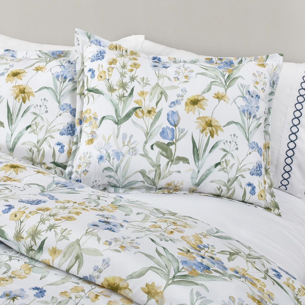 J. Queen New York Tallulah 3-Piece King/California King Comforter Set in Blue, , large