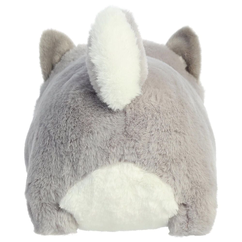 Aurora 10&quot; Haze Husky Stuffed Animal in Grey and White, , large