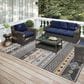 Dalyn Rug Company Sedona Southwestern 5" x 7"6" Midnight Indoor/Outdoor Area Performance Rug, , large