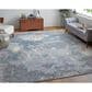 Feizy Astra 6"7" x 9"6" Gray and Blue Area Rug, , large