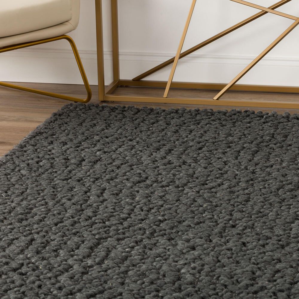 Dalyn Rug Company Gorbea 5&#39; x 7&#39;6&quot; Charcoal Area Rug, , large