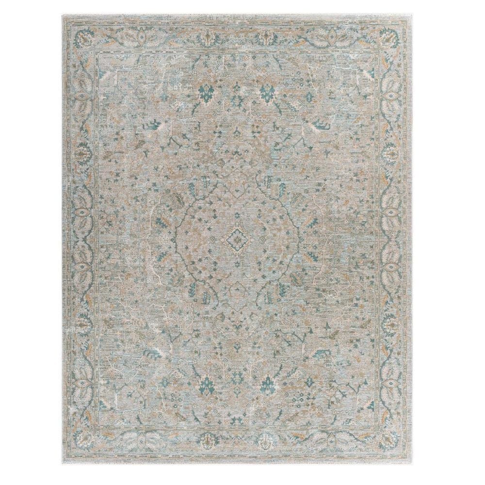 Surya Brunswick 10&#39; x 13&#39;11&quot; Light Beige, Taupe, Olive, Light Gray, Charcoal, White, Teal and Dusty Sage Area Rug, , large