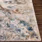 Surya Laila LAA-2316 12" x 15" Teal, Orange, Saffron, Gray, Beige and Cream Area Rug, , large