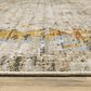 Oriental Weavers Bauer Stressed Abstract 6"7" x 9"6" Beige Area Rug, , large