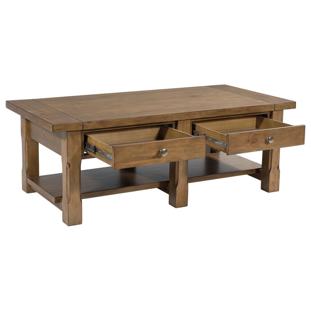 Ashley Vandenmore Rectangular Cocktail Table in Medium Brown, , large