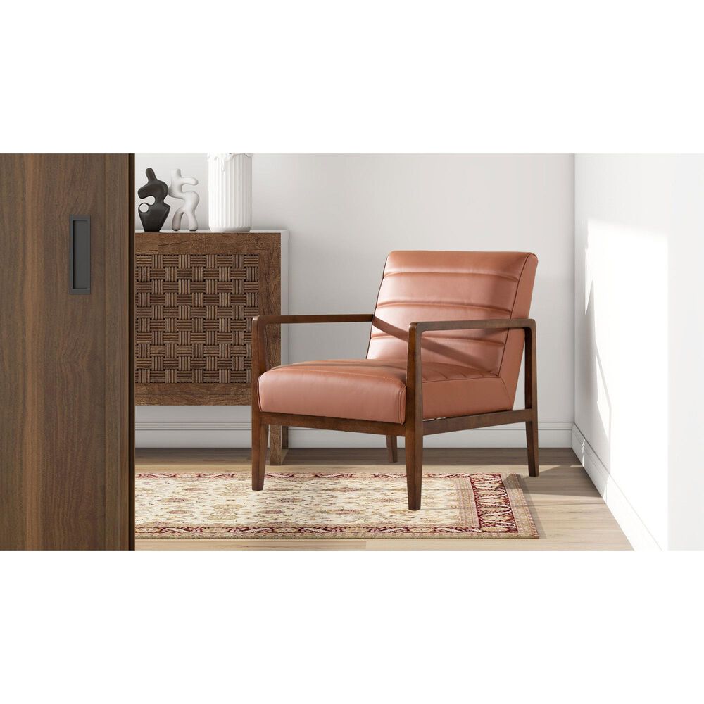 Jennifer Taylor Home Kenneth Accent Chair in Brown, , large