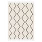 Surya Berber Shag BBE2303 6"7" x 9" Charcoal and Beige Area Rug, , large