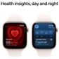 Apple Watch Series 10 GPS + Cellular 46mm Rose Gold Aluminum Case with Light Blush Sport Band - S/M, , large