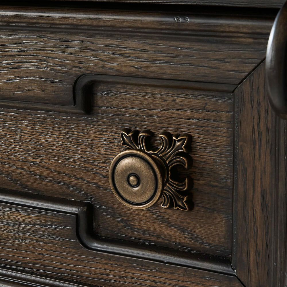 Millenium Maylee 2-Drawer Nightstand in Dark Brown, , large
