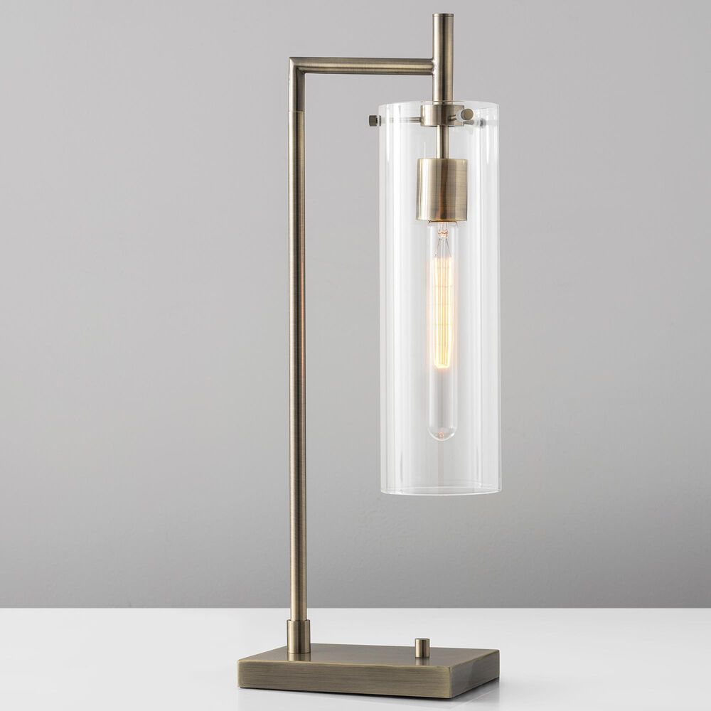 Adesso Dalton 1-Light Table Lamp in Antique Brass, , large