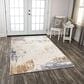 RIZZY Ventura VRA753 3" x 5" Blue Area Rug, , large