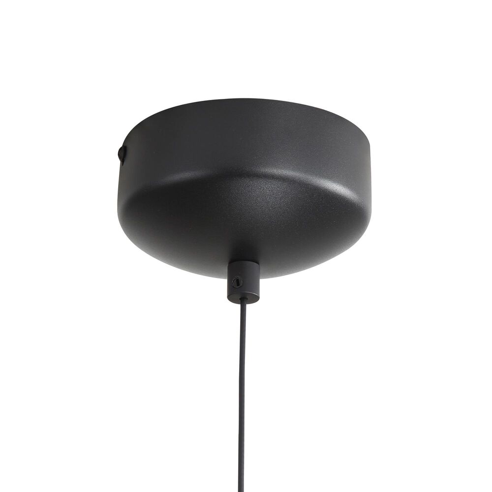 Golden Lighting Faroe 13" 1-Light LED Pendant in Flecked Black and Grey, , large