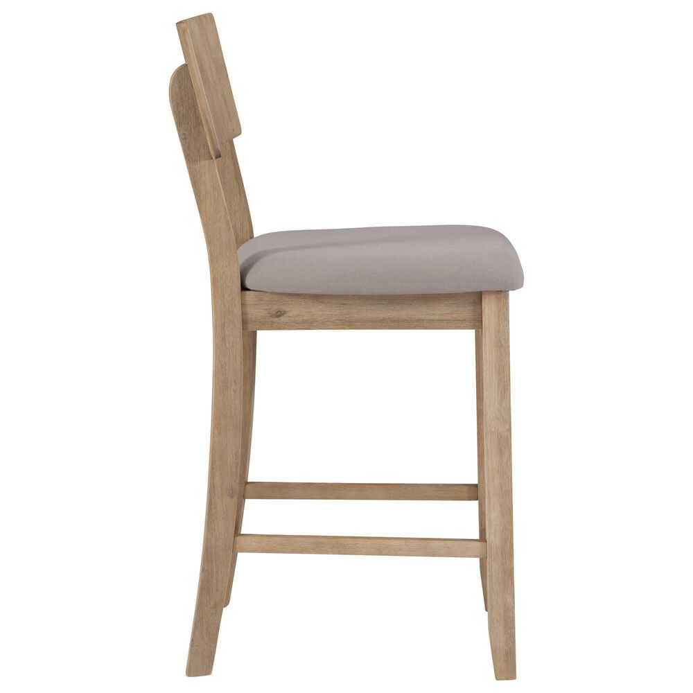 Linon Home Decor Jorissen Counter Stool in Grey Wash, , large