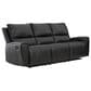 Ashley Glossmore Manual Reclining Sofa in Black, , large