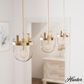 Hunter Karloff 1-Light Pendant in Alturas Gold, , large