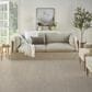 Nourison Courtyard Ivory and Silver 10" Square Indoor/Outdoor Area Rug, , large