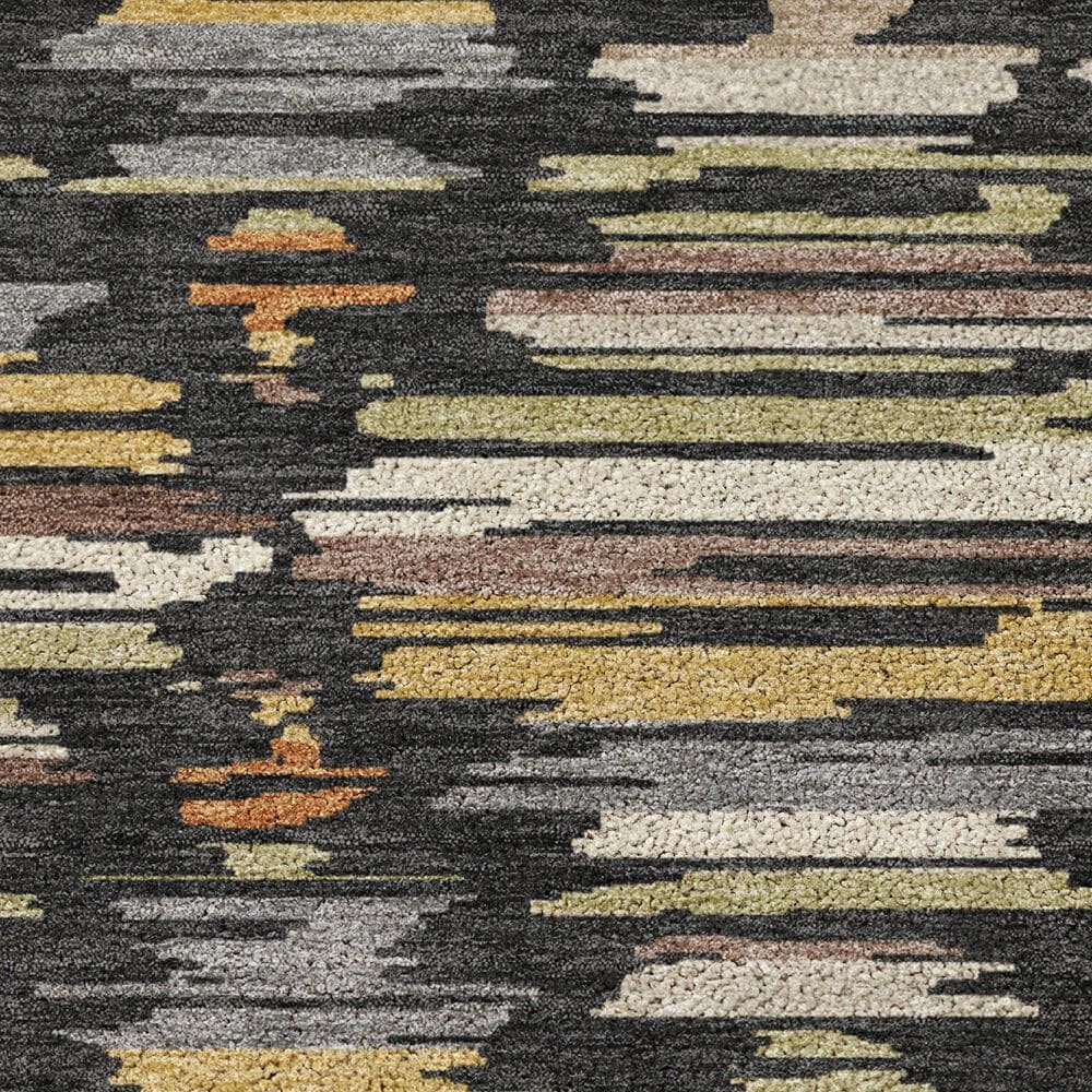 Dalyn Rug Company Kenner KN2 Black 1'8" x 2'6" Area Rug, , large