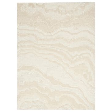 Nourison Graceful 7"9" x 9"9" Ivory Area Rug, , large