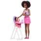 Barbie Highchair Friend Babysitter Playset, , large
