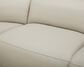 Interlochen 6-Piece Leather Power Reclining Sectional in Azure Odyssey, , large