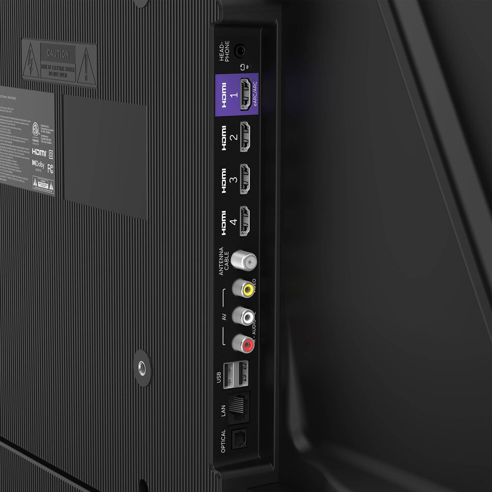 Roku 43" Class Select Series 4K UHD in Black - Smart TV, , large