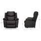 Moore Furniture Caesar Manual Oversized Rocker Recliner in Westview Slate, , large