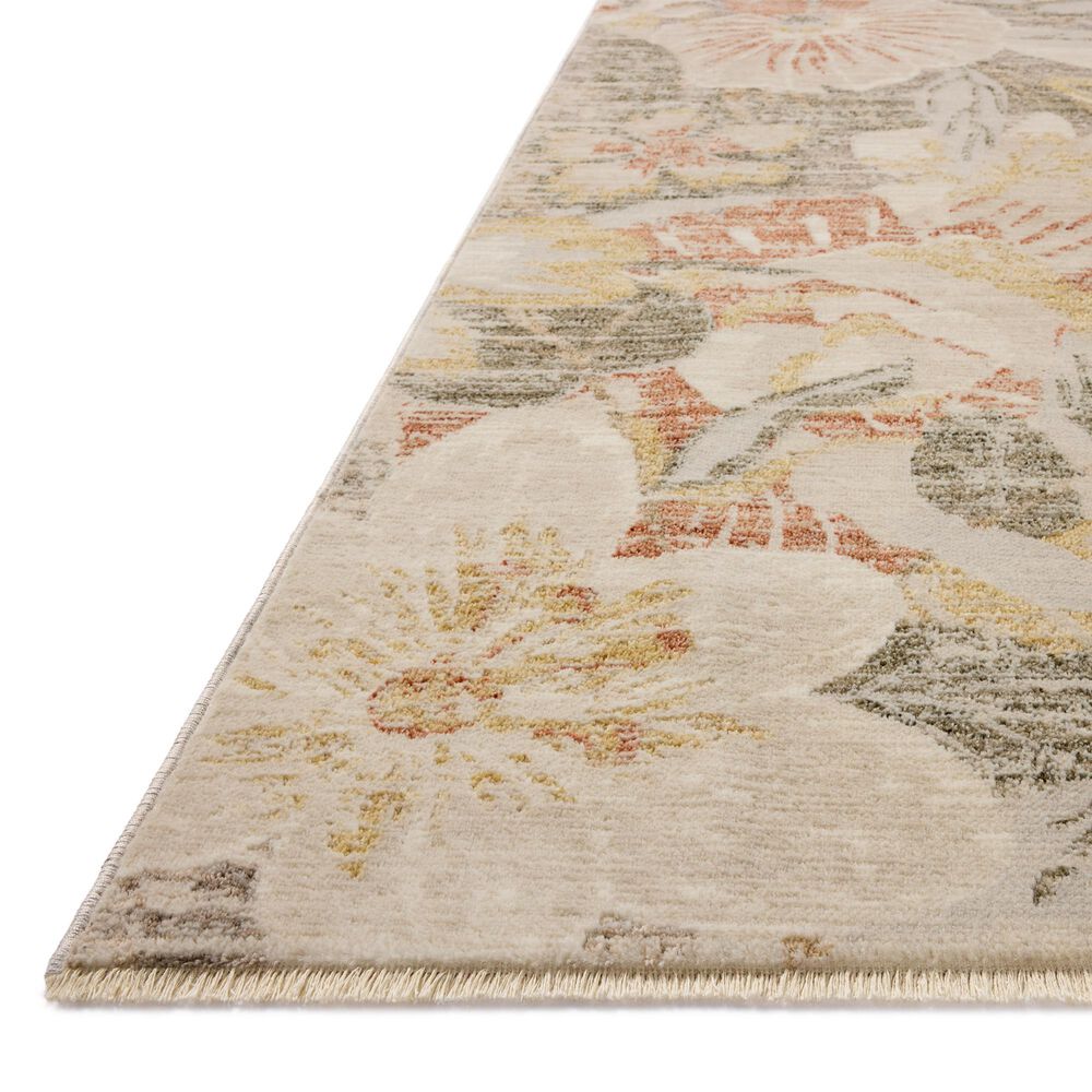 Loloi Eileen Natural and Sunrise 7&#39;10&quot; x 10&#39;2&quot; Area Rug, , large
