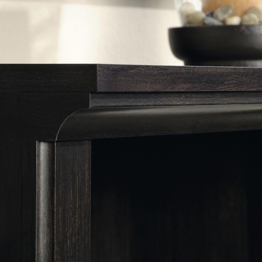 Sauder 3-Shelf Bookcase in Estate Black, , large