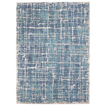 Drew and Jonathan Home Expressions Elan 91677-50137 2" x 3" Lagoon Scatter Rug, , large