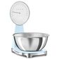 SMEG 50"s Retro Style Kitchen Scale in Pastel Blue and Chrome, , large