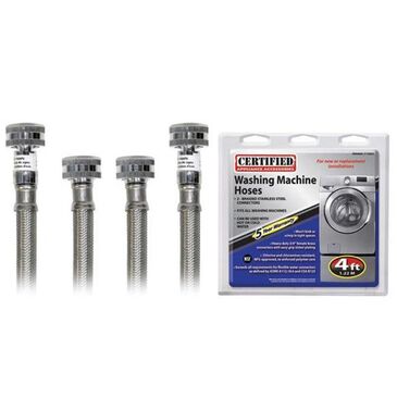 Starfrit 4" Washing Machine Hoses, , large