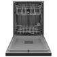 GE Appliances 24" Built-In Integrated Handle Dishwasher with Front Control and 52 dBA in Black, , large