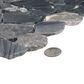 Emser Opuscar Night 12" x 12" Honed Natural Stone Mosaic Sheet, , large