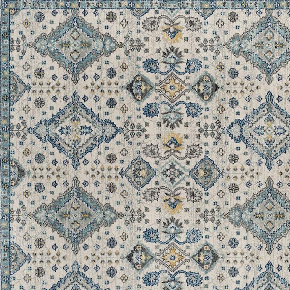 Safavieh Evoke EVK224C 2&#39;2&quot; x 4&#39; Ivory and Light Blue Area Rug, , large