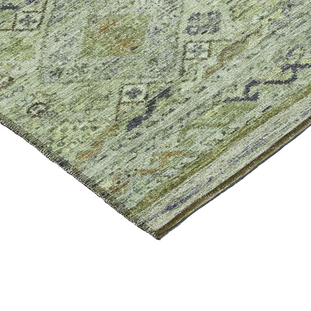 Dalyn Rug Company Karaj KJ4 2&#39;3&quot; x 7&#39;6&quot; Aloe Indoor/Outdoor Runner, , large