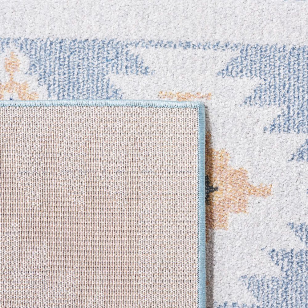 Safavieh Sarasota 4&#39;5&quot; x 6&#39;5&quot; Light Blue and Grey Indoor/Outdoor Area Rug, , large